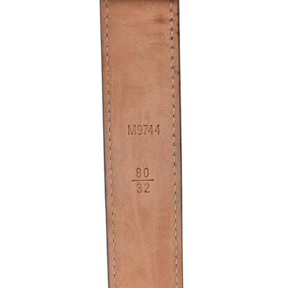 Louis Vuitton Damier Ebene Mini 25mm Belt 80 32 3 of 8