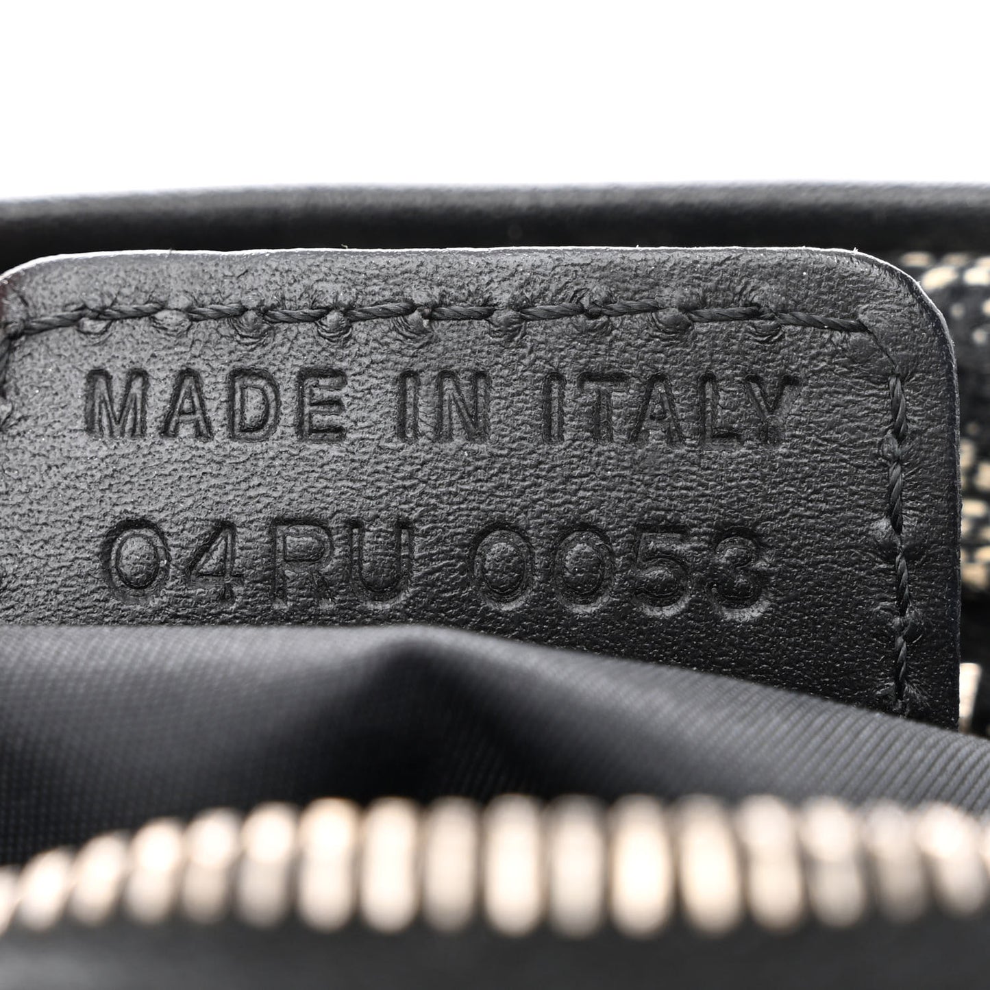 Monogram Buckle Messenger Bag Black