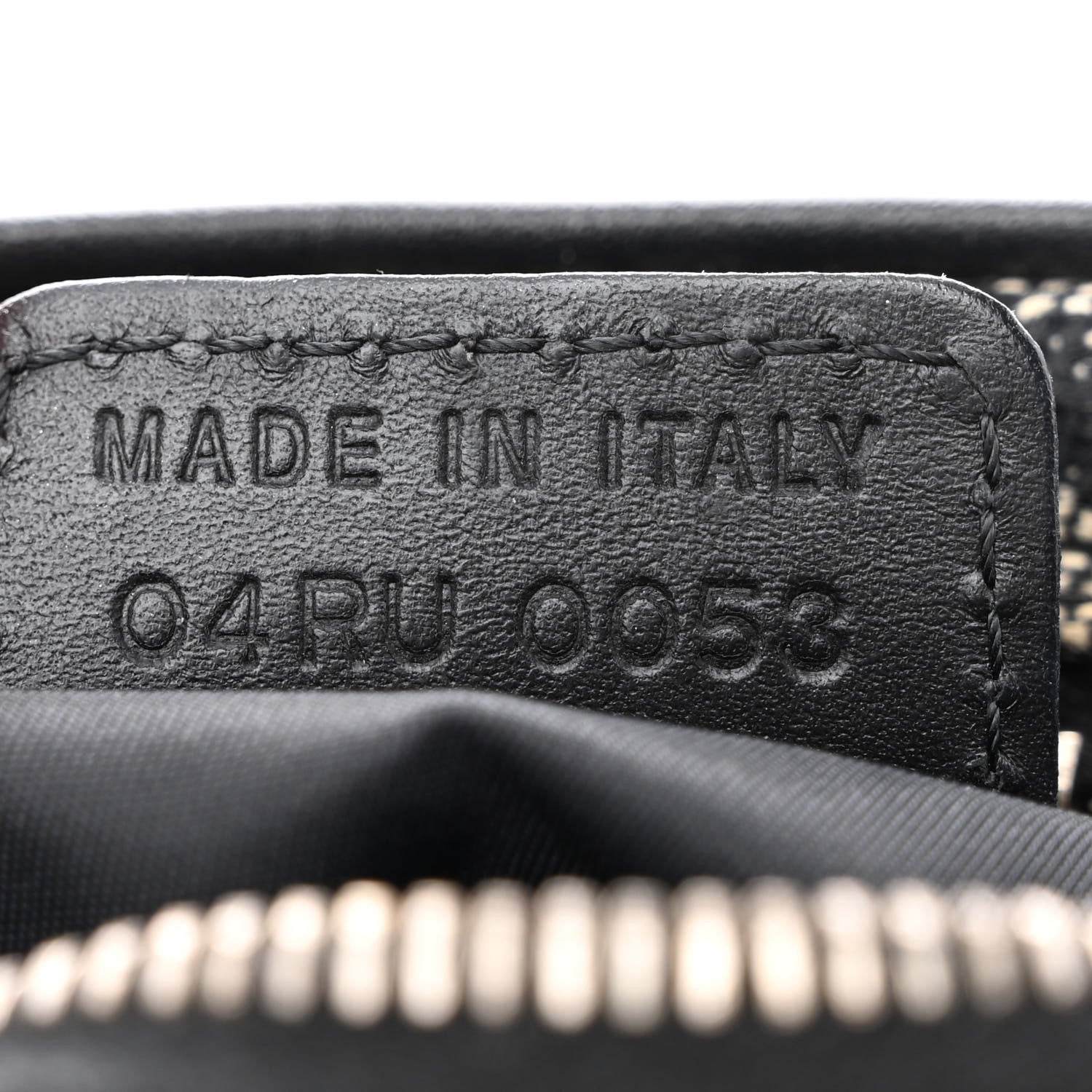 Christian Dior Monogram Buckle Messenger Bag Black 7 of 14