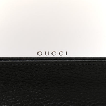 Gucci Calfskin Mini GG Marmont Chain Wallet Black 6 of 9