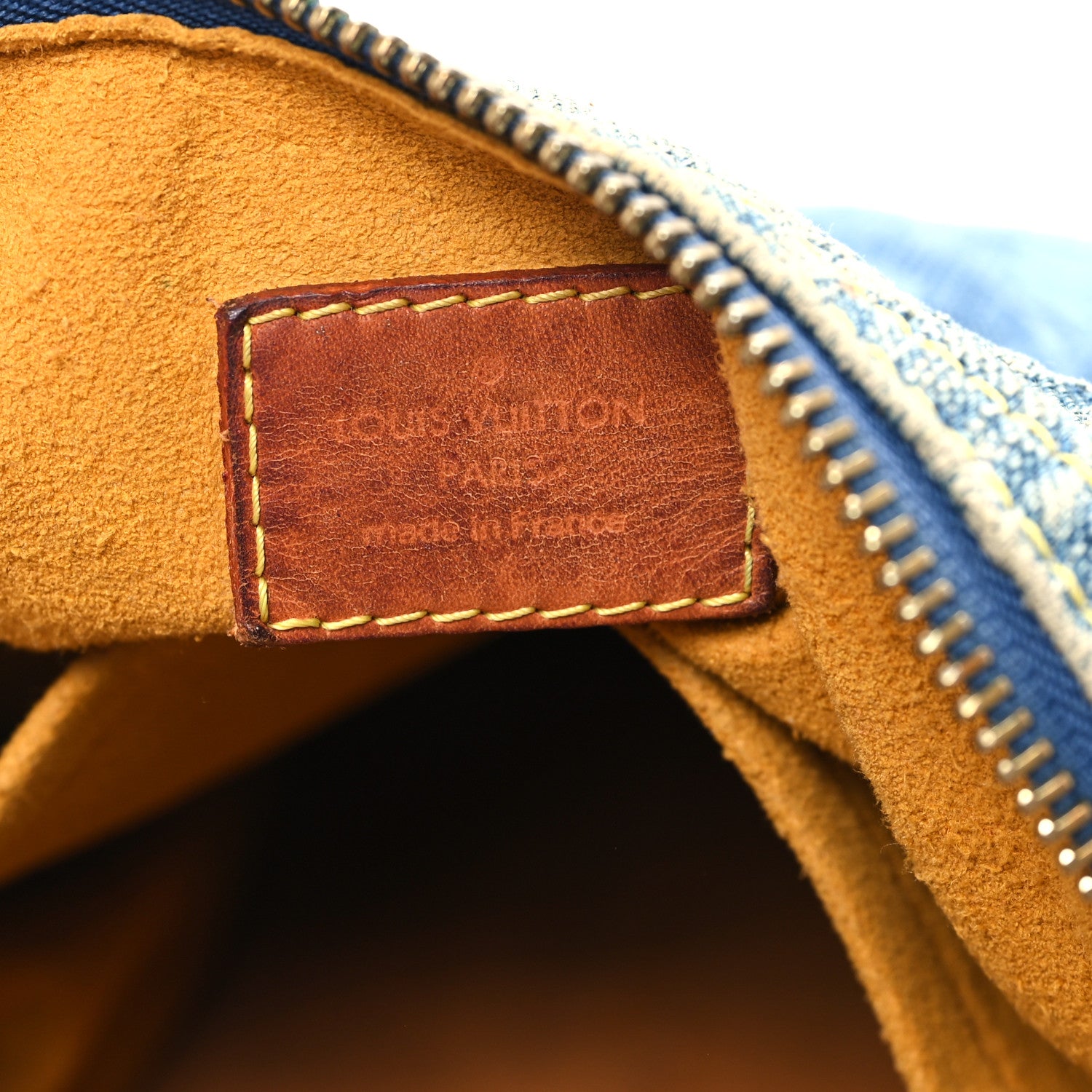 Louis Vuitton Denim Baggy GM Blue 6 of 12