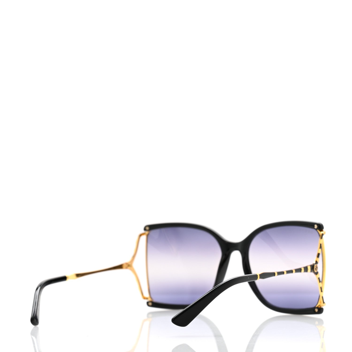 Gucci Square Metal Glasses GG0592S Black 4 of 7