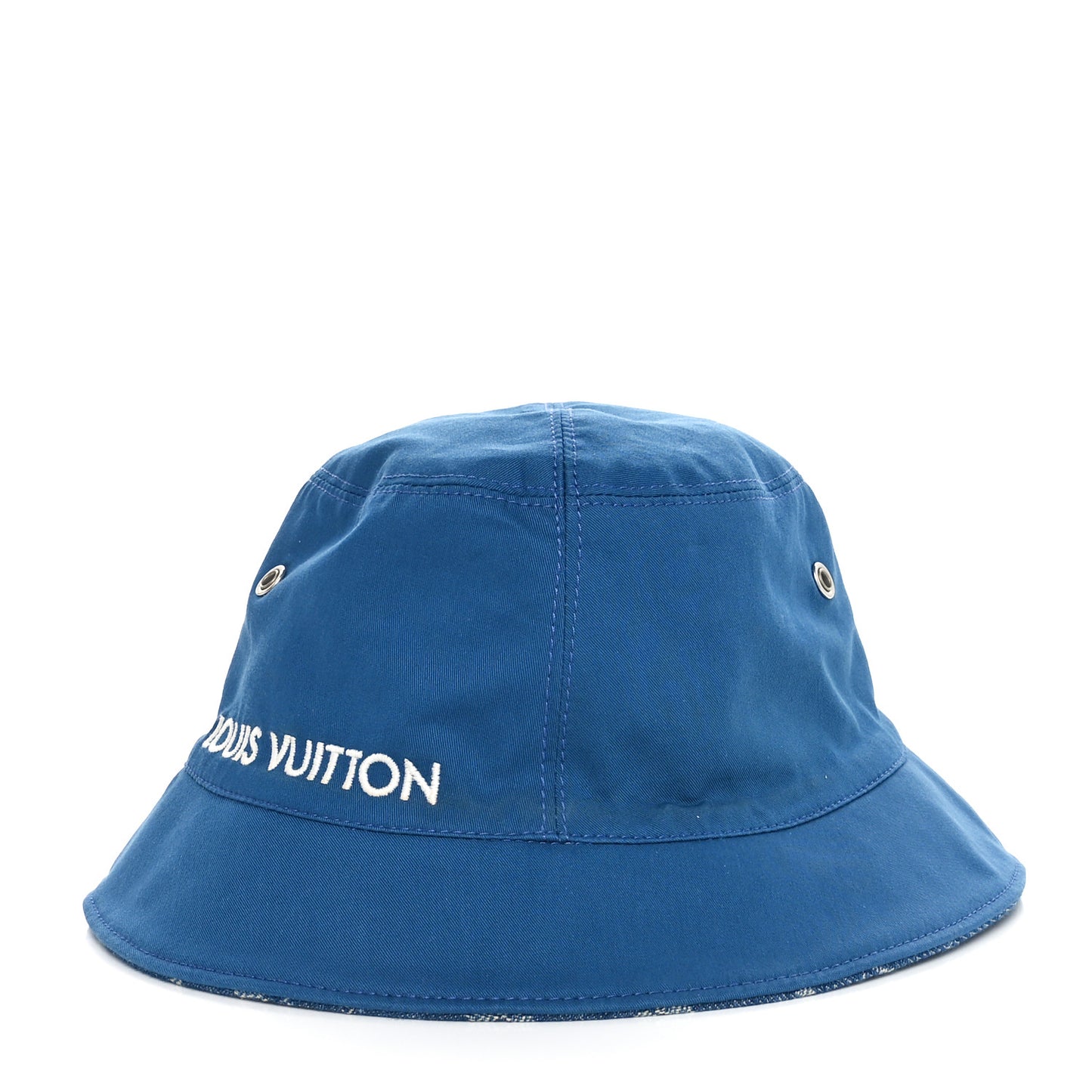 Monogram Denim Transformable Bob Bucket Hat 60 Blue