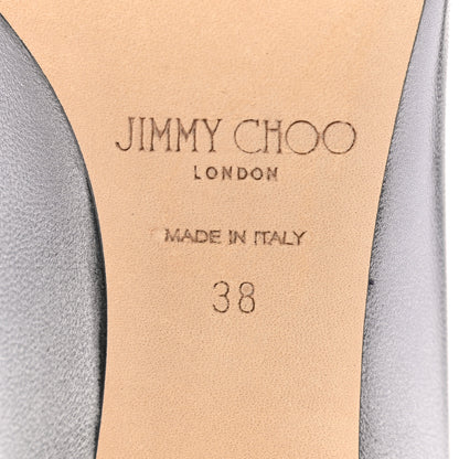 Jimmy Choo Romy 85 Pumps 38 Silver 6 of 10