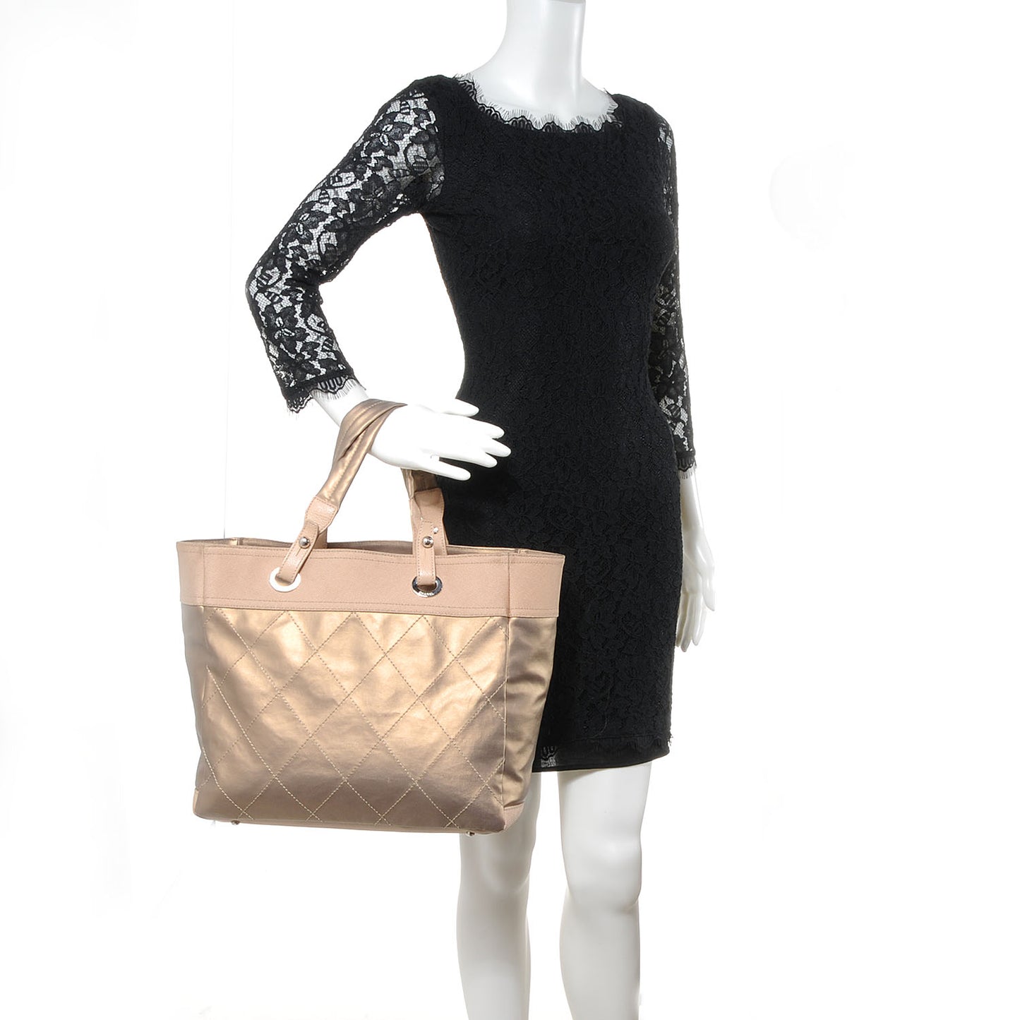 Paris Biarritz Large Tote Gold