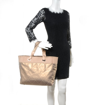 Chanel Paris Biarritz Large Tote Gold 2 of 8