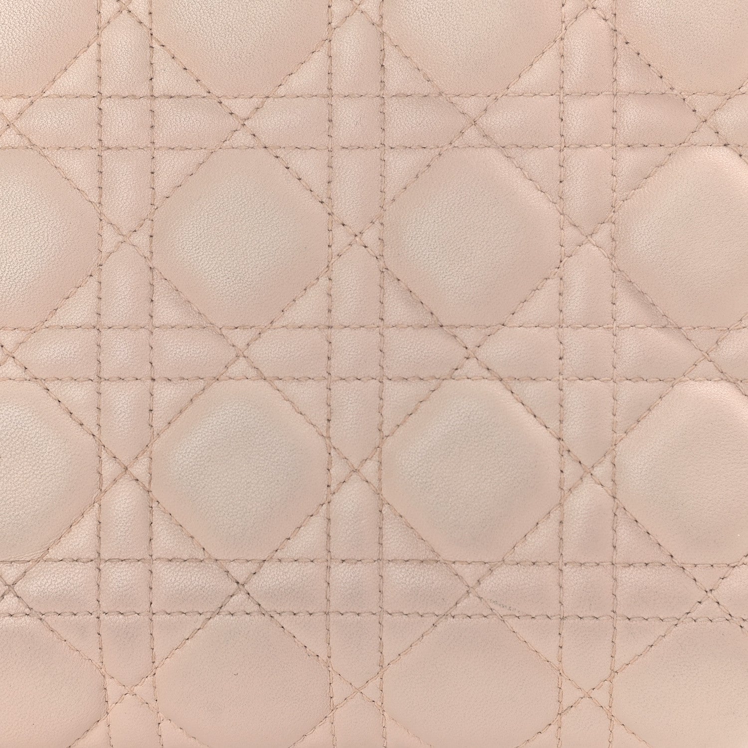 Christian Dior Lambskin Cannage Medium Lady Dior Light Pink 10 of 10
