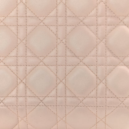 Christian Dior Lambskin Cannage Medium Lady Dior Light Pink 10 of 10