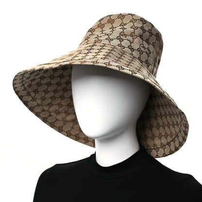 Gucci Monogram Wide Brim Hat L Beige 2 of 10