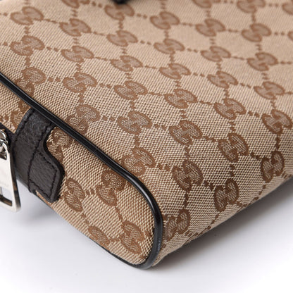 Gucci Monogram Belt Bag Dark Brown 5 of 9