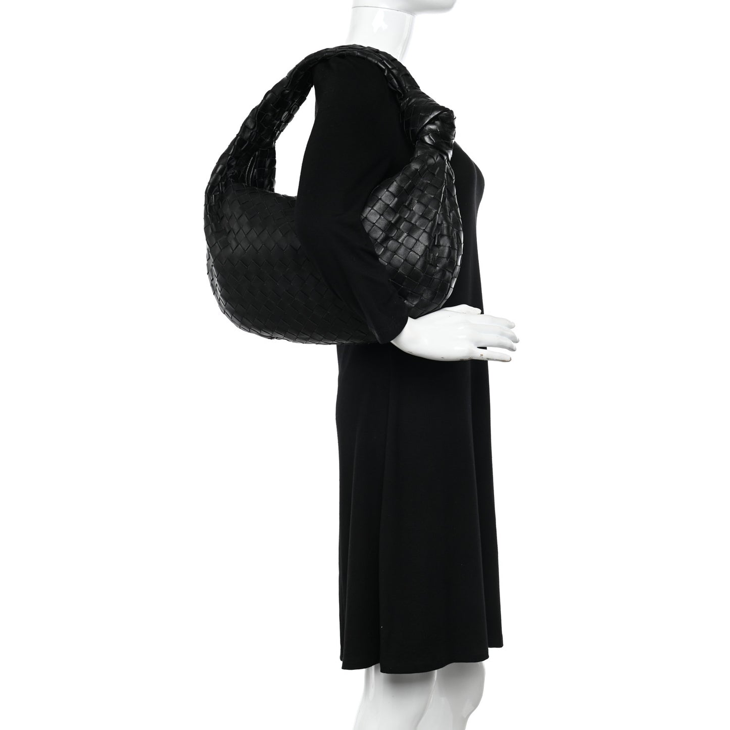 Nappa Intrecciato Small Jodie Black