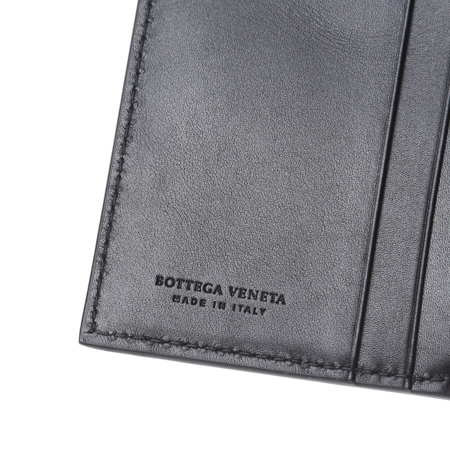 Bottega Veneta Nappa Intrecciato Mini Wallet Black 6 of 7