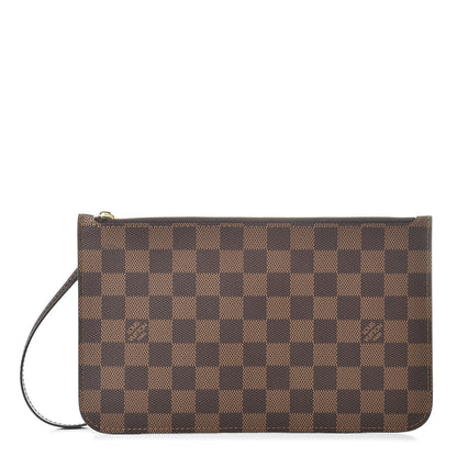 Louis Vuitton Damier Ebene Neverfull MM GM Pochette 1 of 8