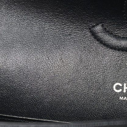 Chanel Iridescent Caviar Quilted Medium Double Flap Black 13 of 13