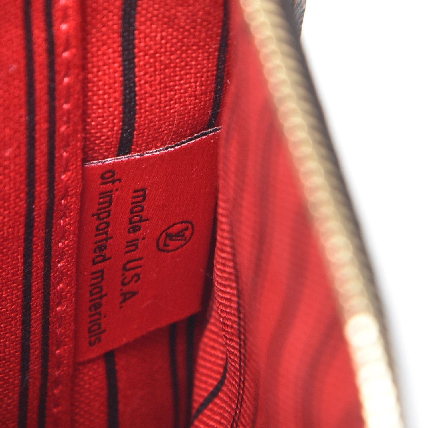 Louis Vuitton Damier Ebene Neverfull MM GM Pochette 7 of 8