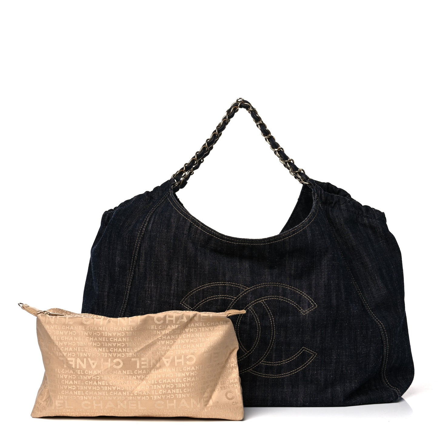 Denim XL Coco Cabas Tote Blue