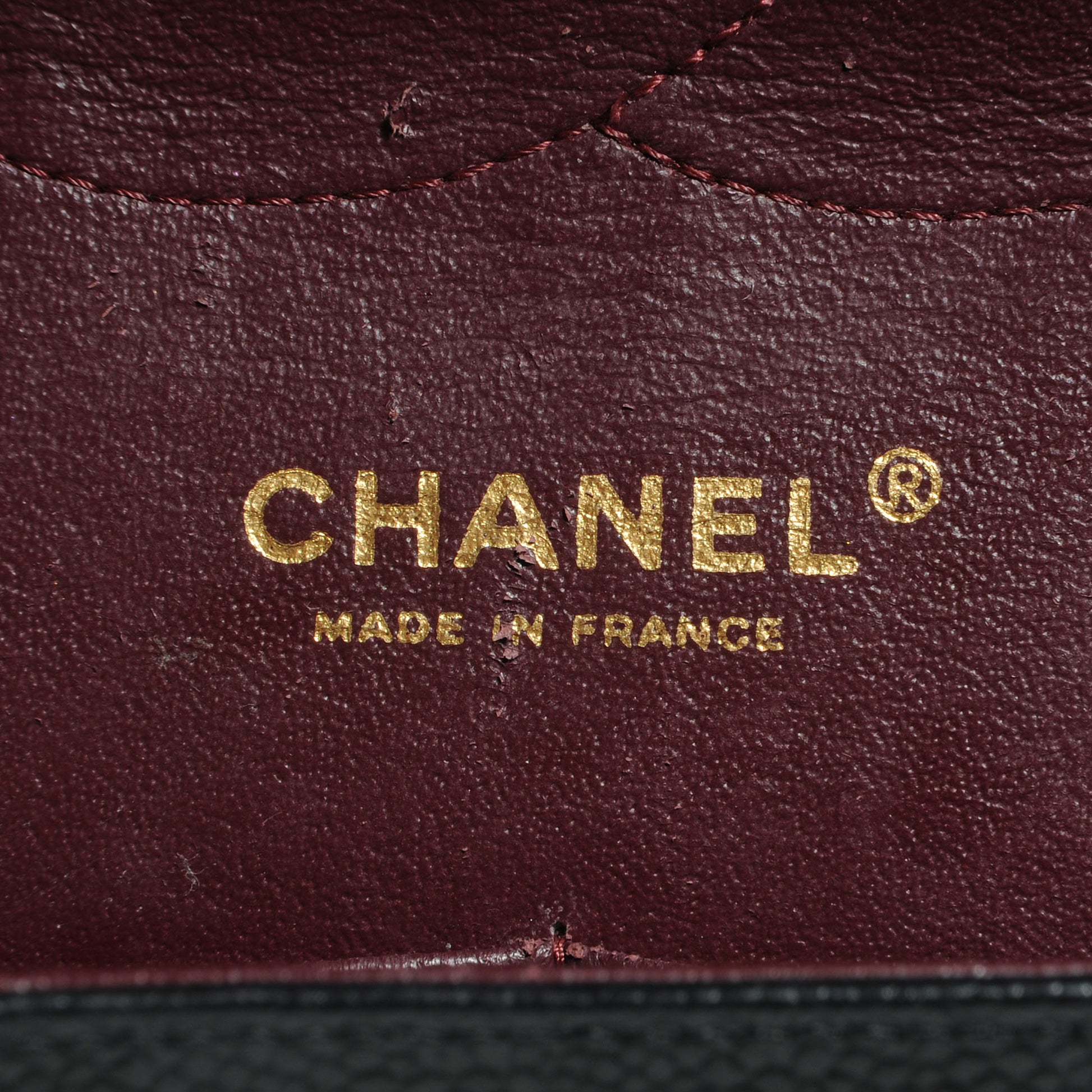 Chanel Caviar Quilted Jumbo Double Flap Black 7 of 9