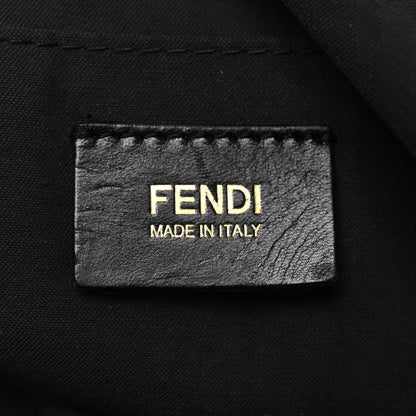Fendi Sheepskin Zipper Satchel Black 6 of 14