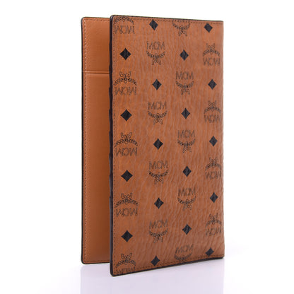 MCM Visetos Passport Holder Cognac 3 of 8