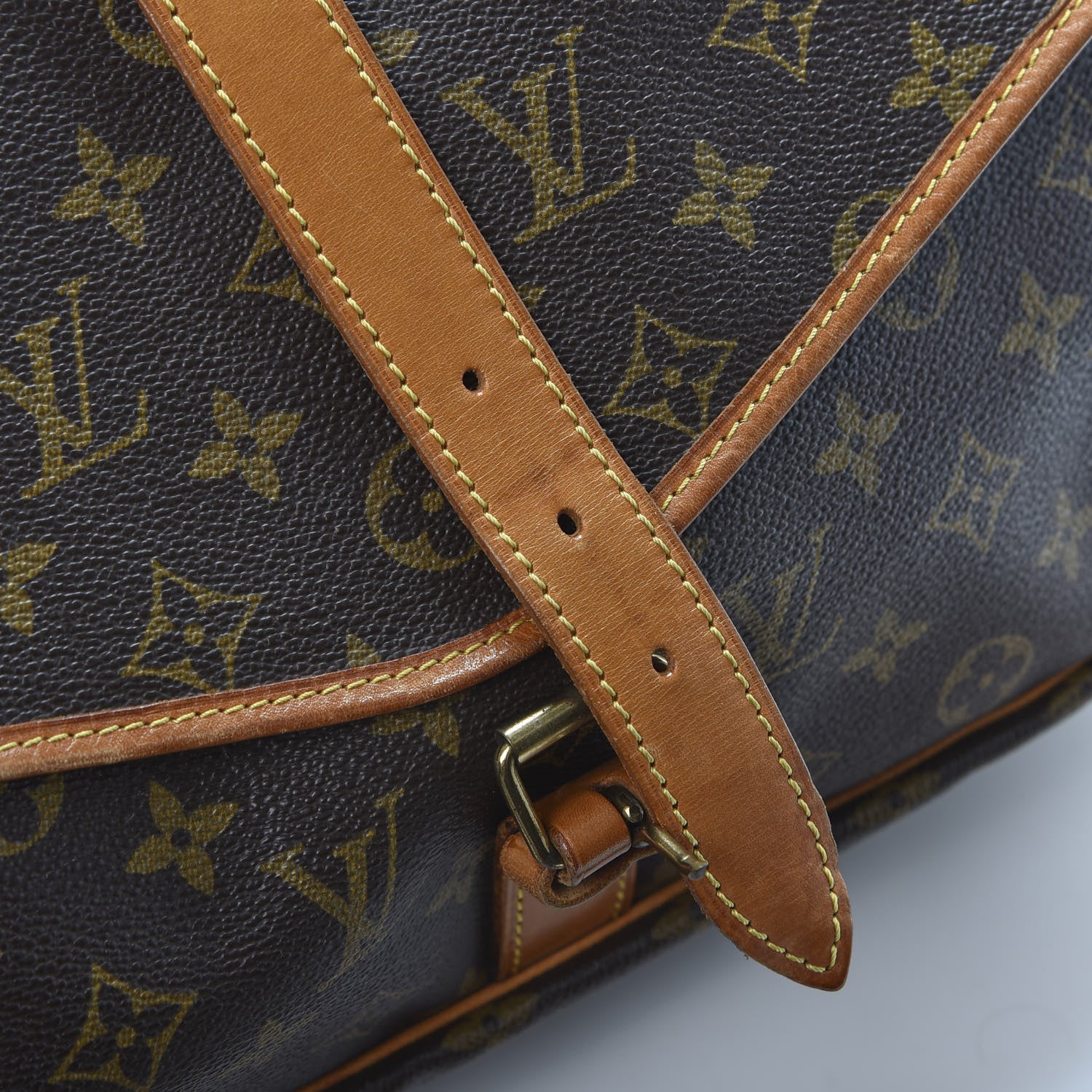 Louis Vuitton Monogram Saumur 35 10 of 15