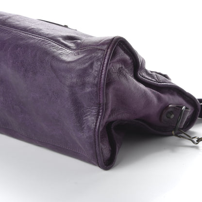 Balenciaga Agneau Classic Hardware Part Time Raisin 7 of 14