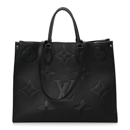 Louis Vuitton Empreinte Monogram Giant Onthego GM Black 1 of 17