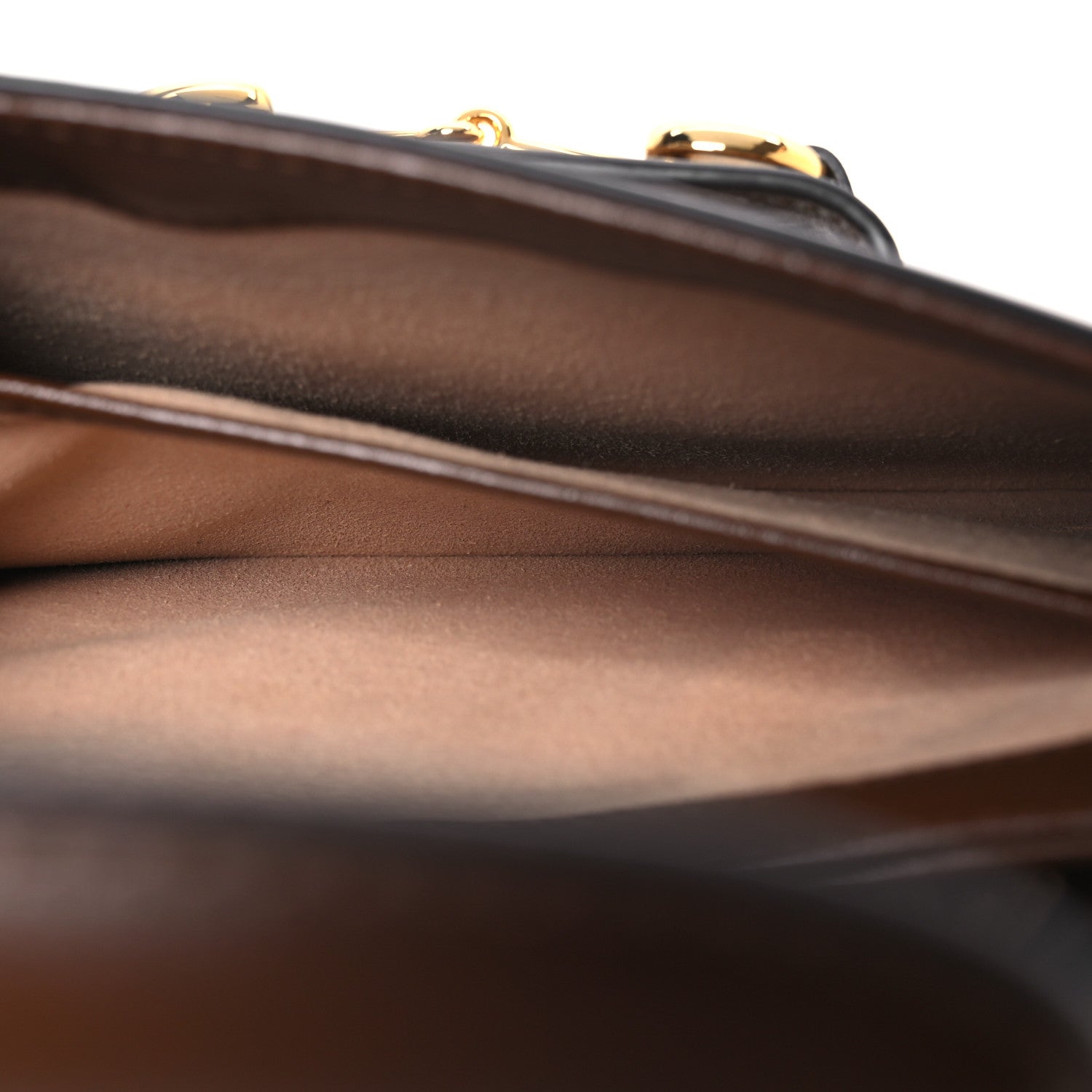 Gucci GG Supreme Monogram Horsebit 1955 Shoulder Bag Beige Brown Sugar 9 of 17