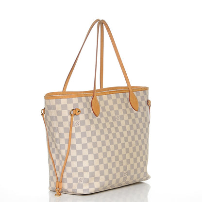 Louis Vuitton Damier Azur Neverfull MM 3 of 7