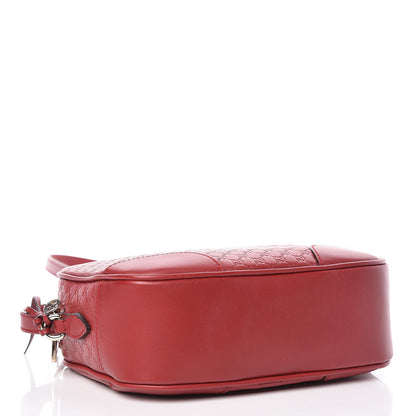 Gucci Microguccissima Mini Bree Messenger Bag Red 4 of 9