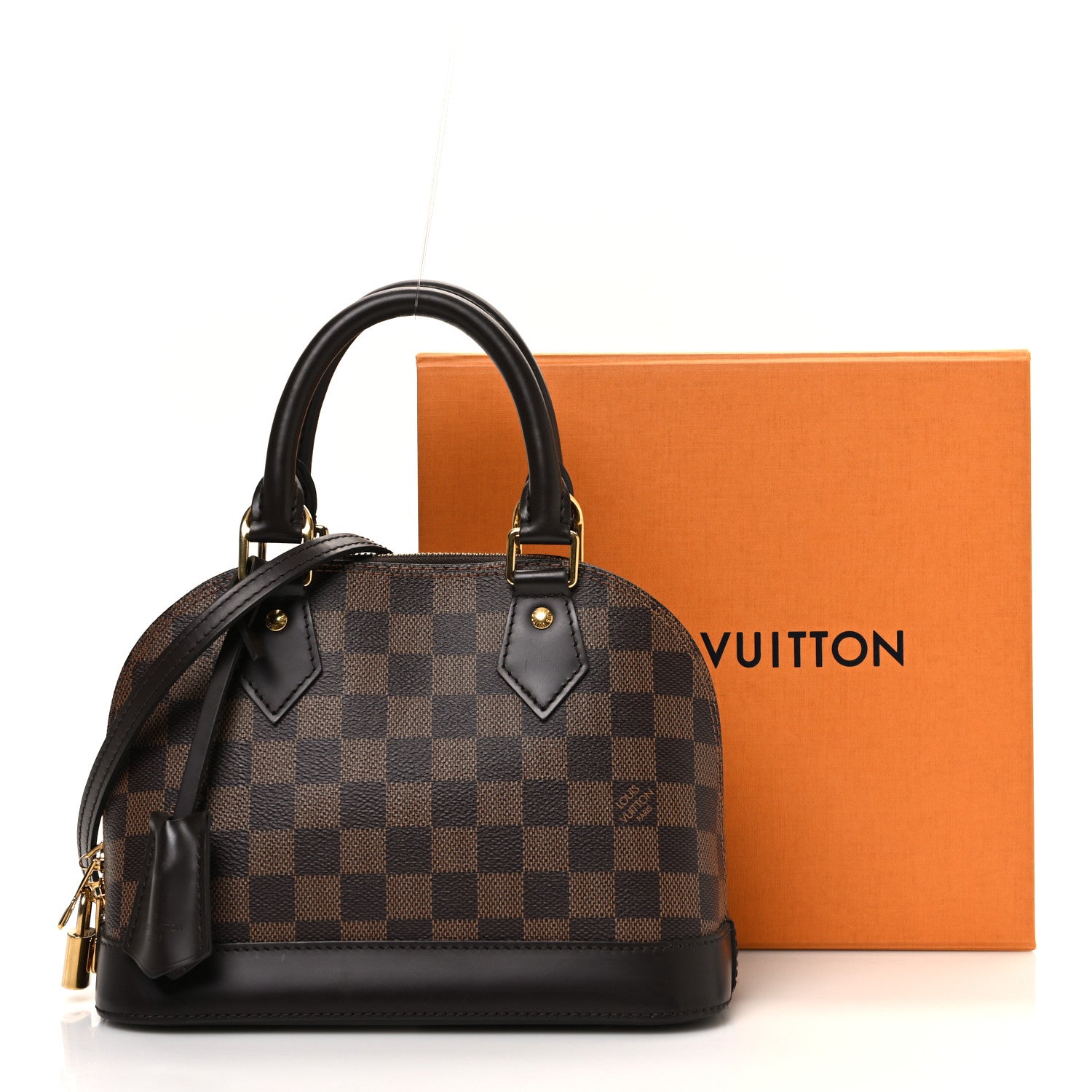 Louis Vuitton Damier Ebene Alma BB 10 of 12