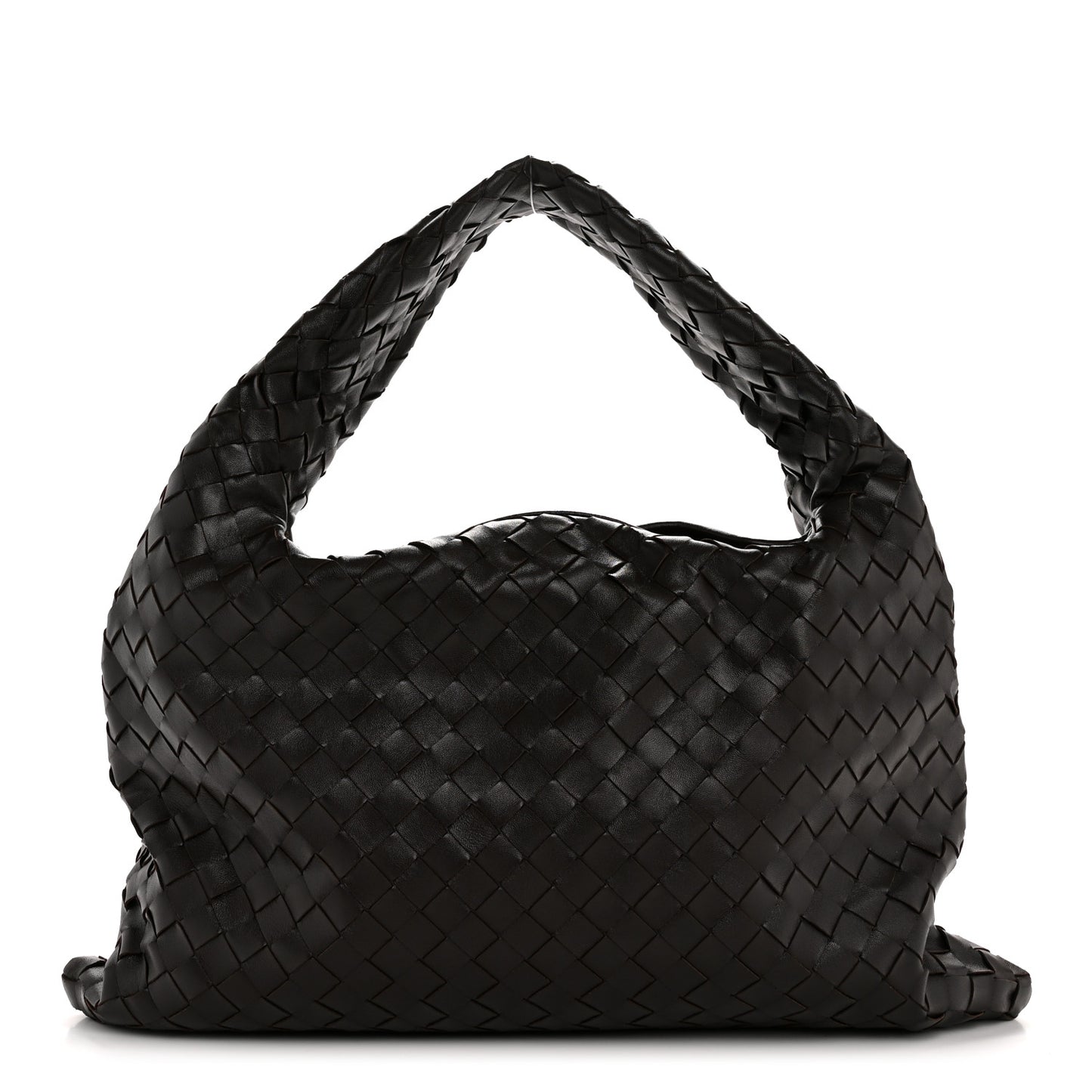Calfskin Intrecciato Small Hop Fondant