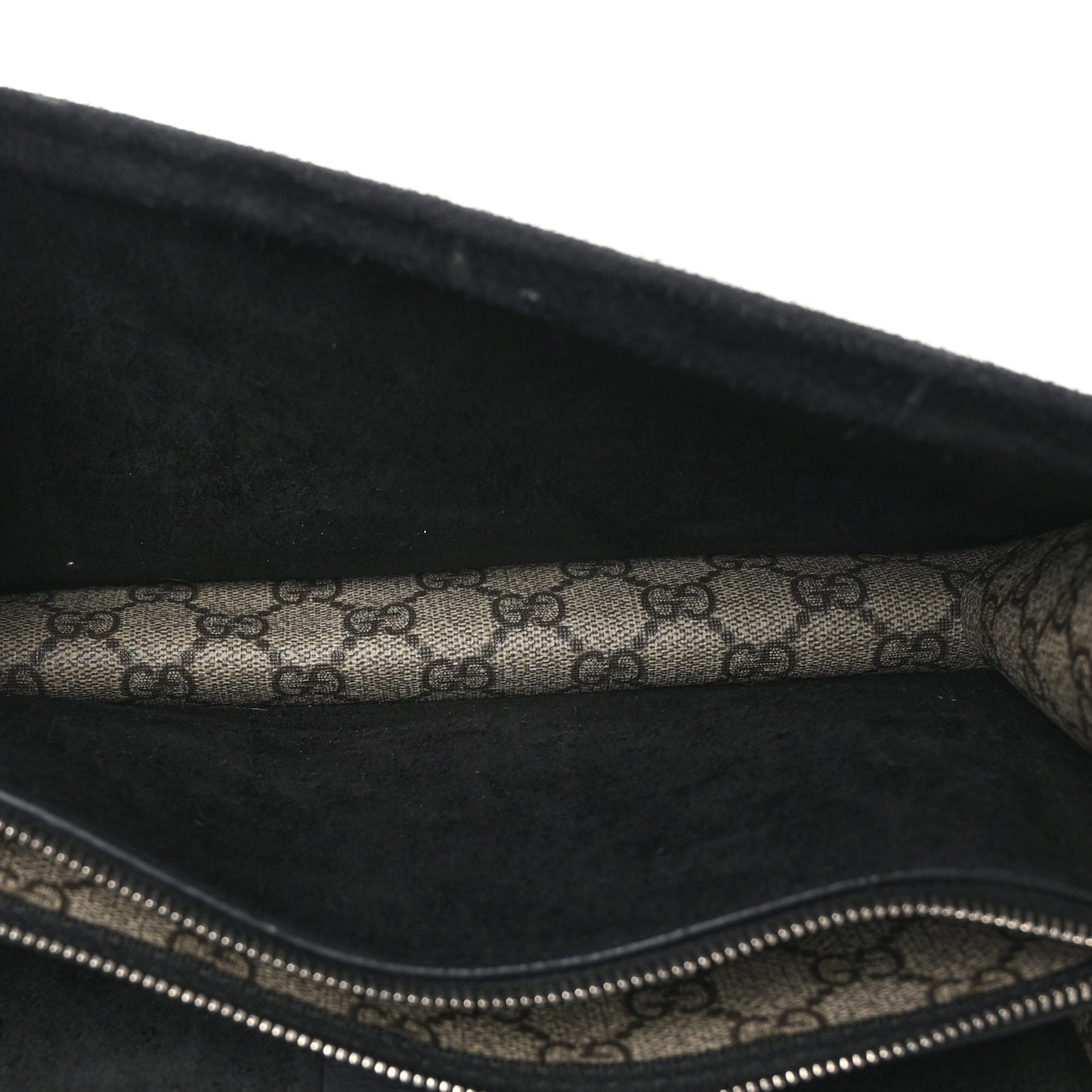 GG Supreme Monogram Small Dionysus Shoulder Bag Black