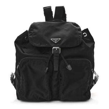 Prada Nylon Vela Large Backpack Black 1 of 10