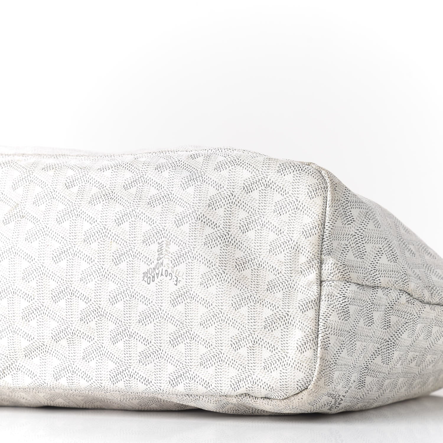 Goyard Goyardine Saint Louis PM White 6 of 10