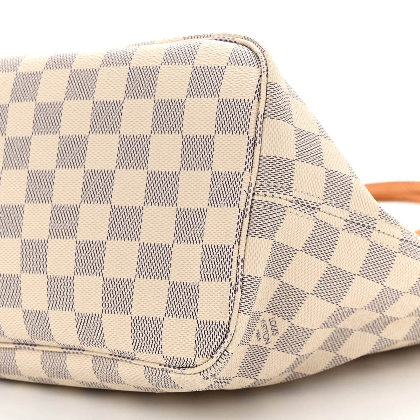 Damier Azur Neo Neverfull MM Rose Ballerine
