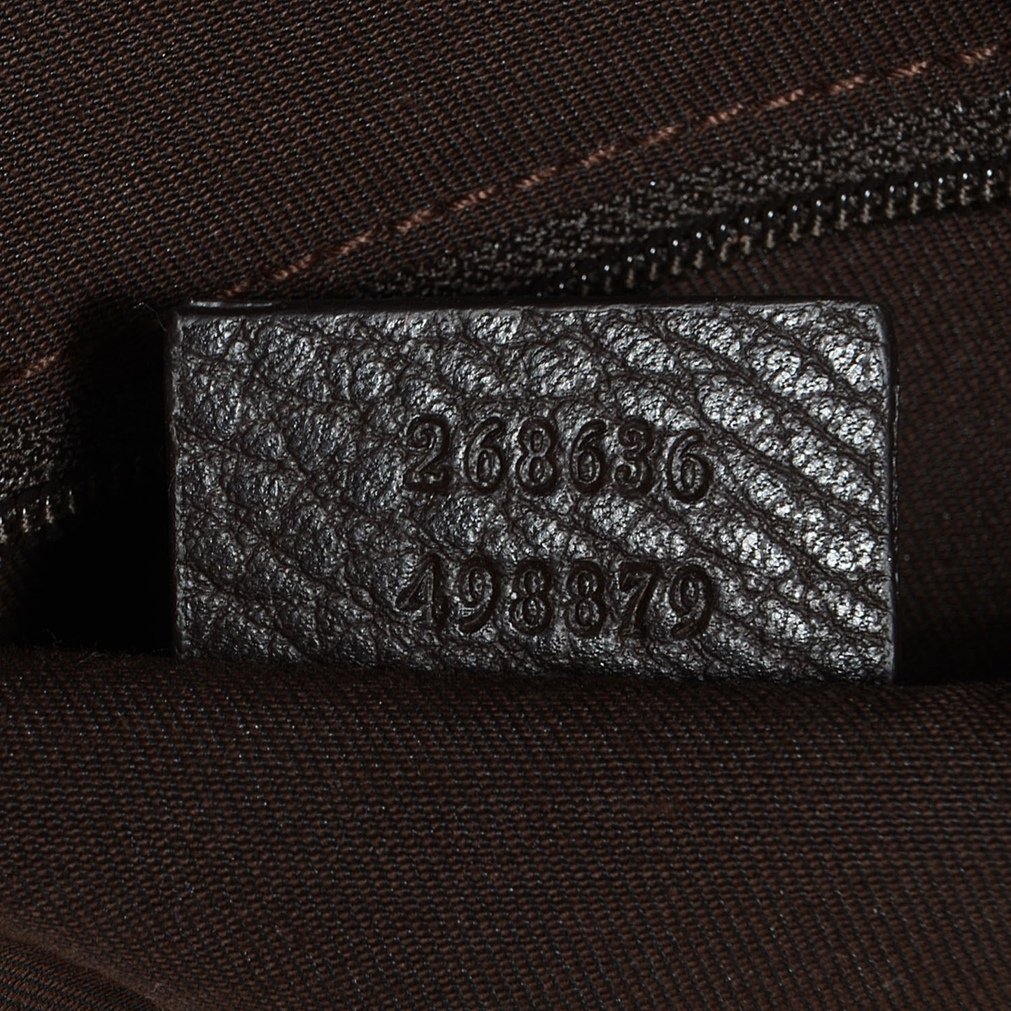 Monogram Abbey D Ring Hobo Brown