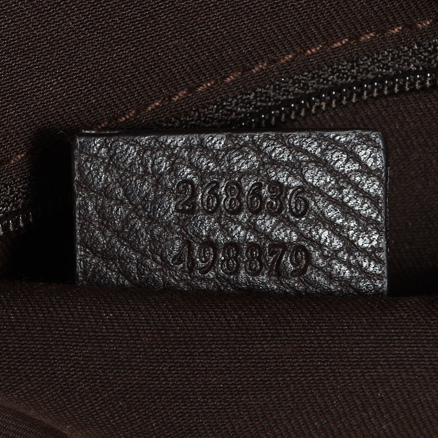 Gucci Monogram Abbey D Ring Hobo Brown 7 of 7