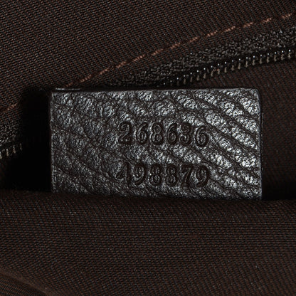 Gucci Monogram Abbey D Ring Hobo Brown 7 of 7