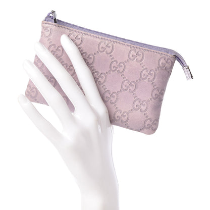 Gucci Guccissima Coin Purse Wallet Lilac 2 of 7