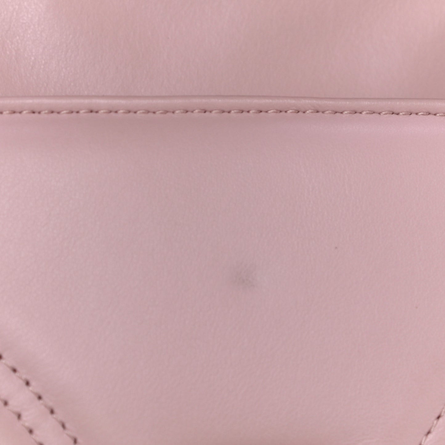 Calfskin Matelasse Mini GG Marmont Shoulder Bag Perfect Pink