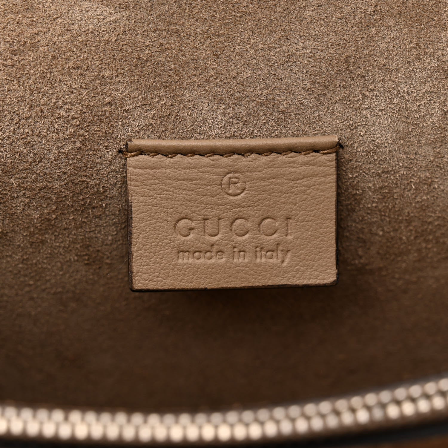 Gucci GG Supreme Monogram Small Dionysus Shoulder Bag Taupe 7 of 12