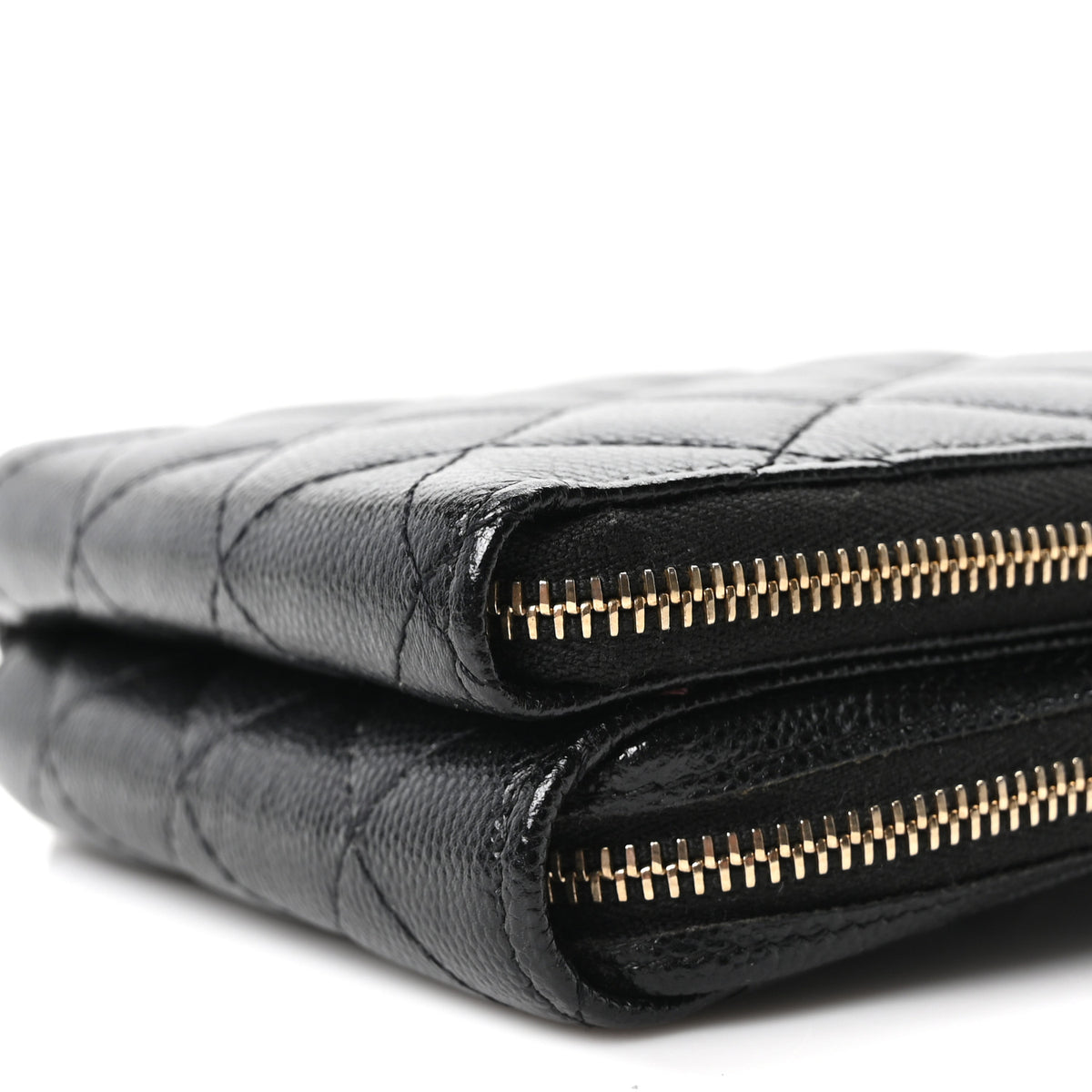 Chanel Caviar Quilted Phone Holder With Chain Black 11 of 11