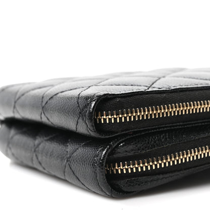 Chanel Caviar Quilted Phone Holder With Chain Black 11 of 11
