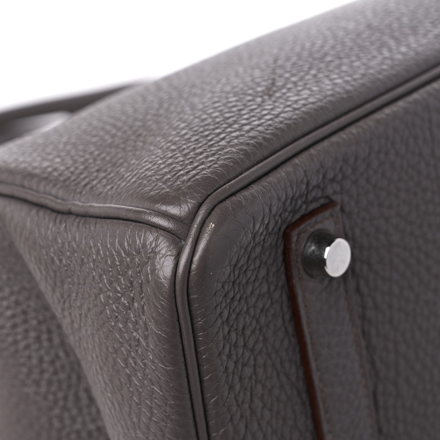 Hermes Togo Birkin 35 Etain 10 of 15