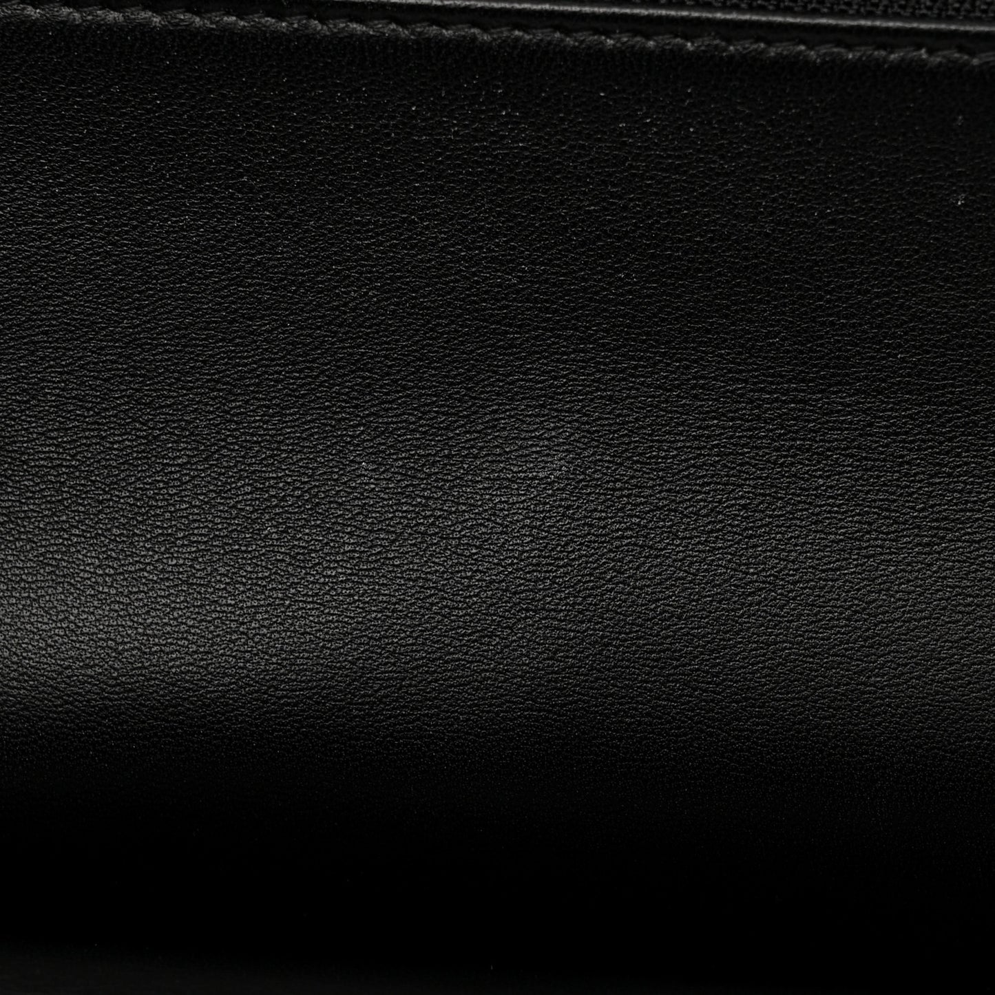 Lambskin Chevron Quilted Jumbo Double Flap So Black