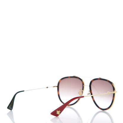 Gucci Aviator Sunglasses GG0062S Tortoise 4 of 8