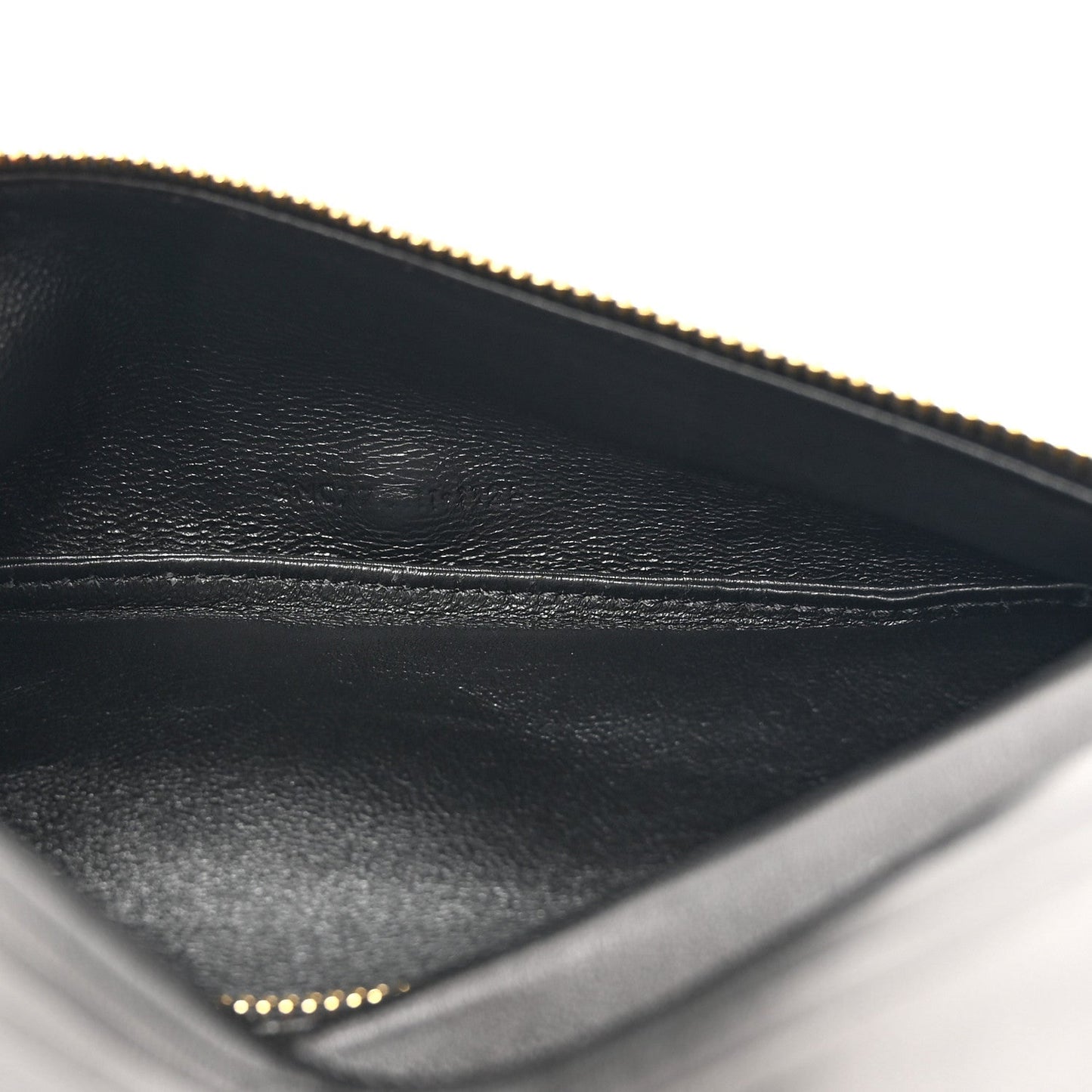Lambskin Large Calypso Bi-Fold Wallet Black