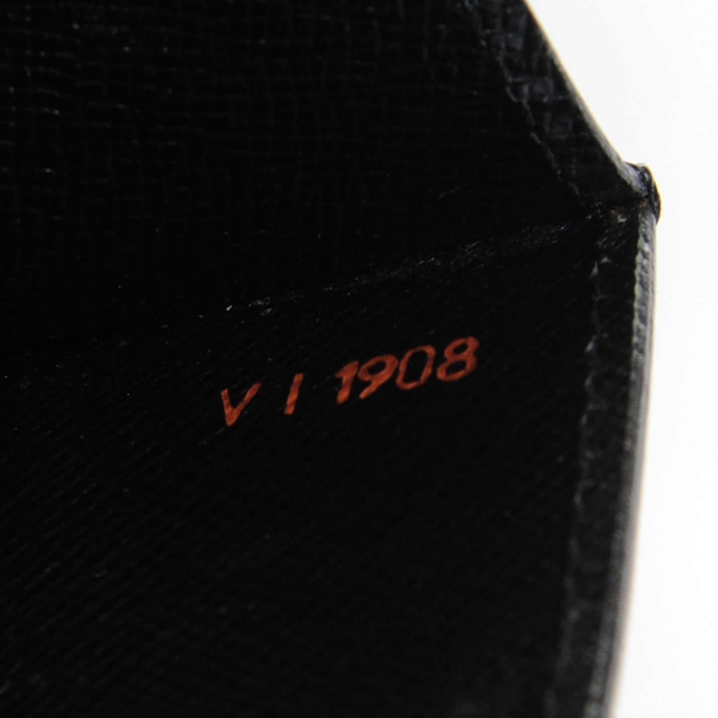 Epi Art Deco Clutch Black