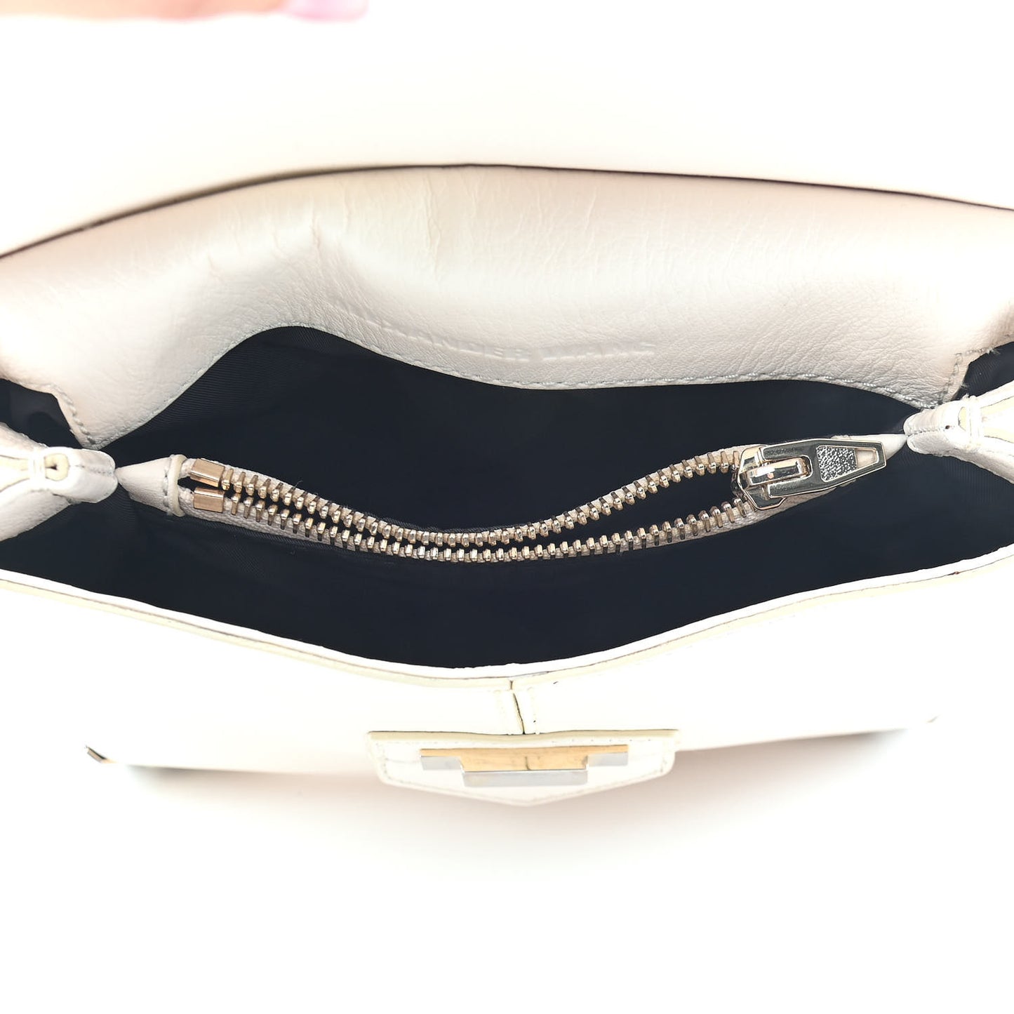 Calfskin Small Marion Tote Aloe Silver Hardware