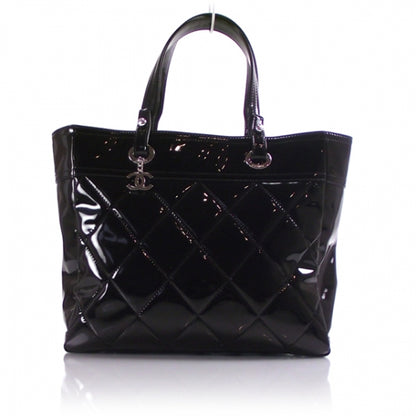 Chanel Patent Quilted Large Tote 1 of 11